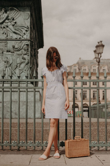 Tenue d’été romantique & éthique avec Dressing Responsable