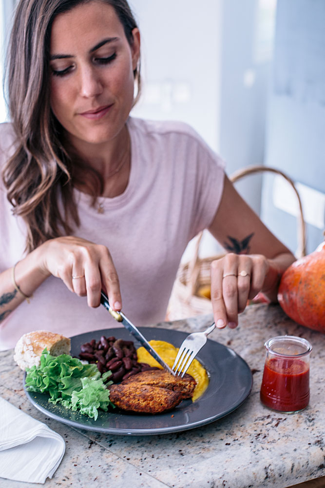 Cuisine zéro déchet : Steak végétal à base de fibres rejetées par l'extracteur de jus