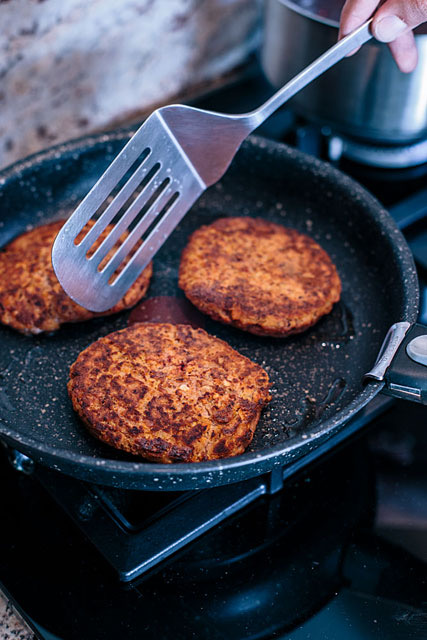 Cuisine zéro déchet : Steak végétal à base de fibres rejetées par l’extracteur de jus