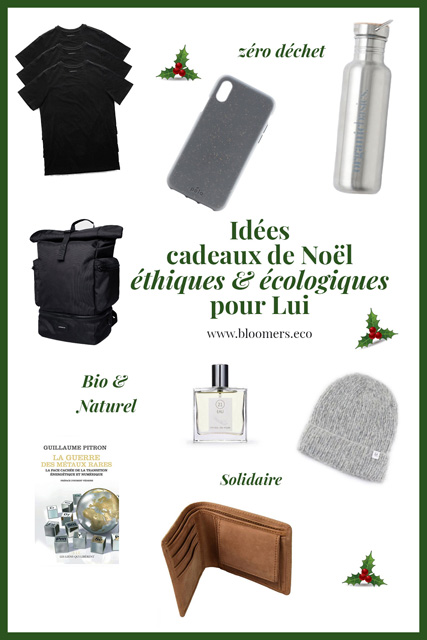 Idées cadeaux de Noël écologiques et éthiques pour Lui