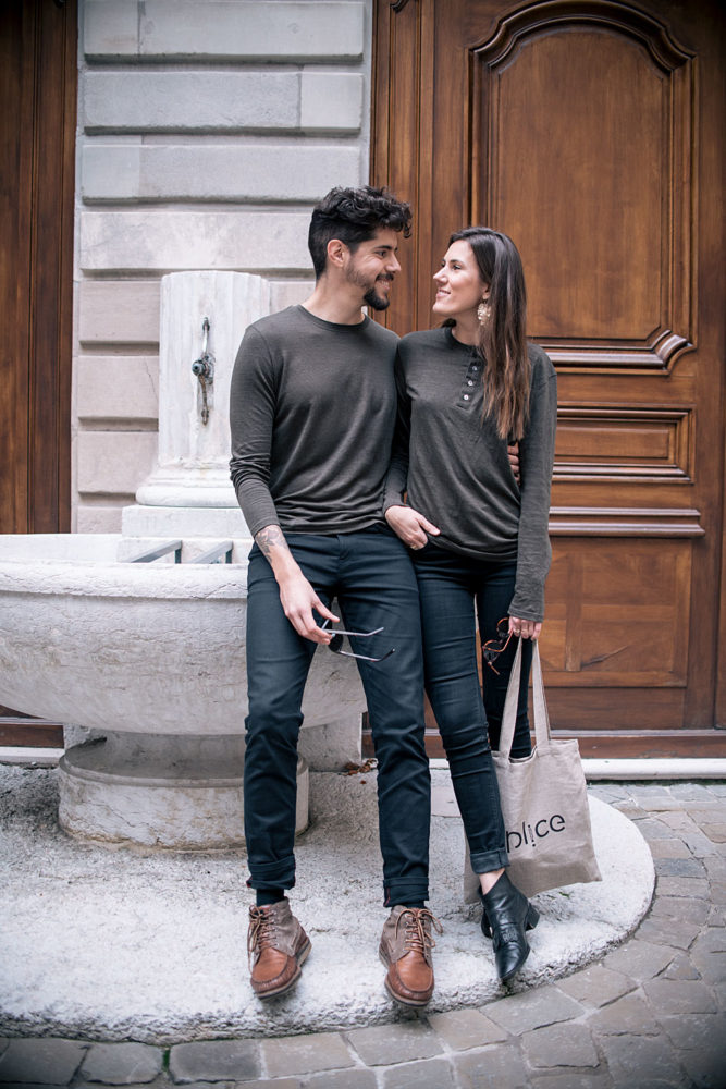 T-shirts en lin SPL!CE éco-conçus en France pour Homme & Femme