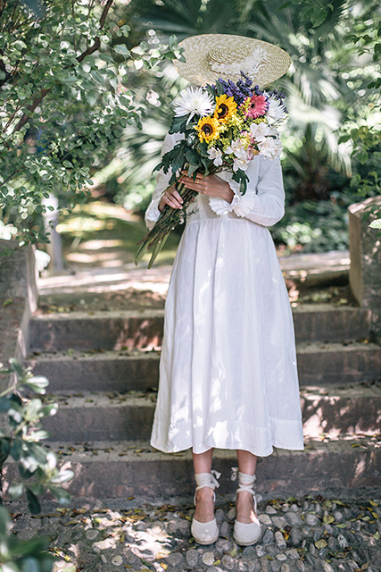 Les robes de mariée en lin, Son de Flor – poétiques, écologiques et durables !