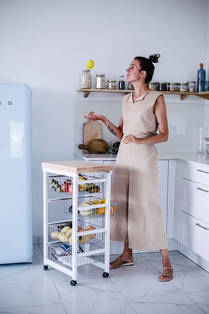 Notre mobilier écolo Partie 2 – cuisine, salon & chambre d’amis