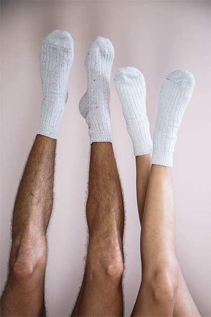 chaussettes éco-responsables homme/femme automne/hiver