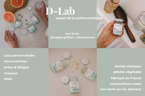J'ai testé les compléments alimentaires green & clean D-Lab nutricosmetics