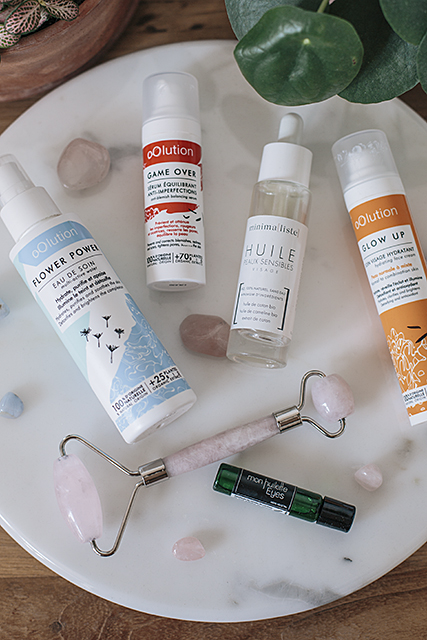 Soin visage naturel ~ peau sensible à imperfections {Morning Routine}