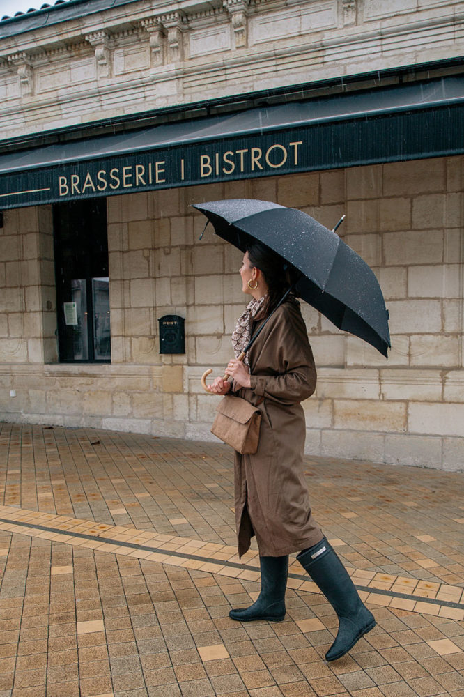 Tenue de pluie homme éco-responsable •