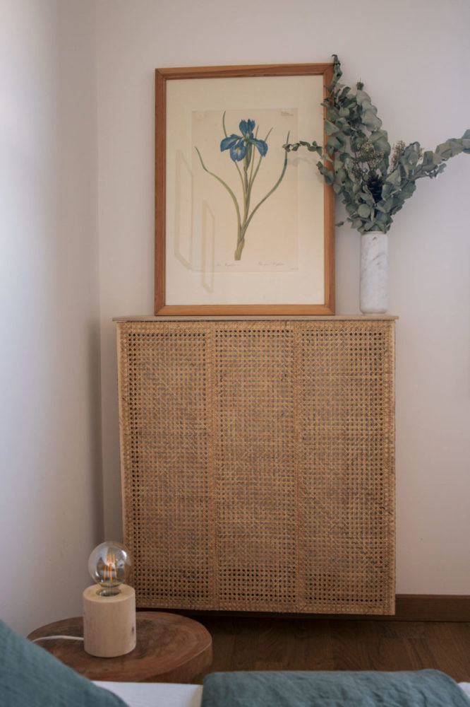 DIY : cache radiateur en cannage  étapes, matéraux, outils •